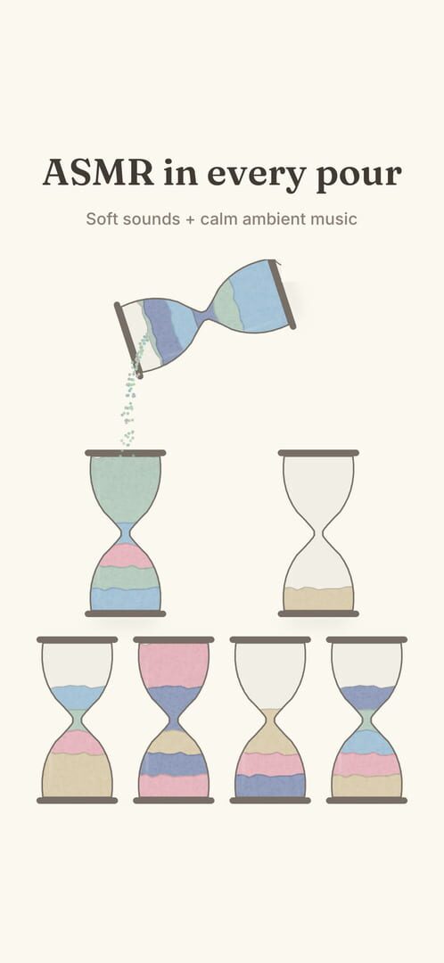 Vials: ASMR Sand Sort Puzzle screenshot 1