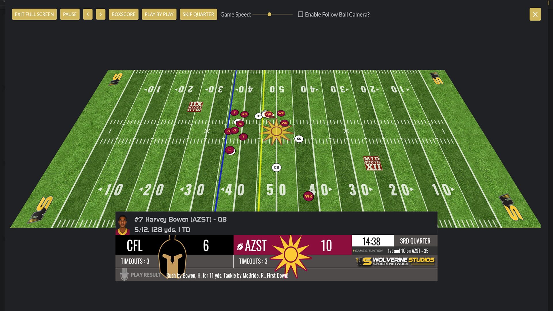 Draft Day Sports: College Football 27 screenshot 1