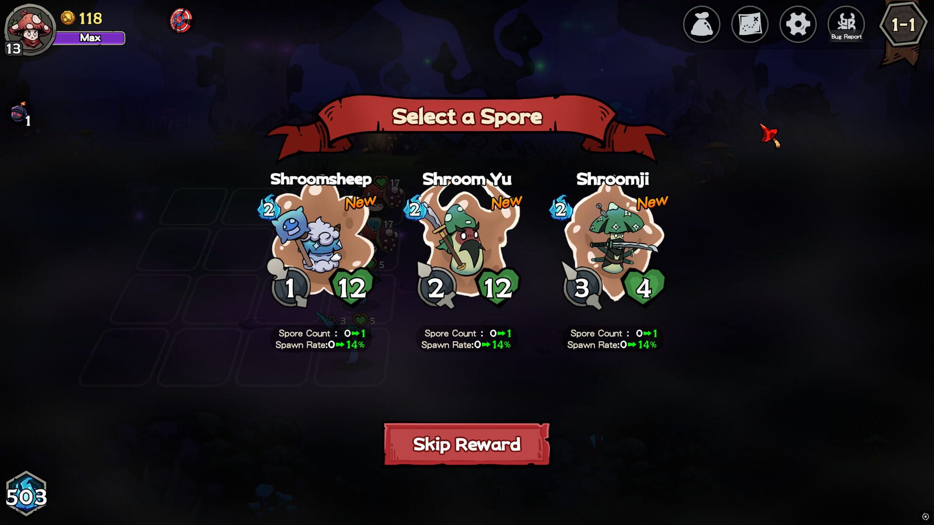 Might & Mushroom screenshot 1