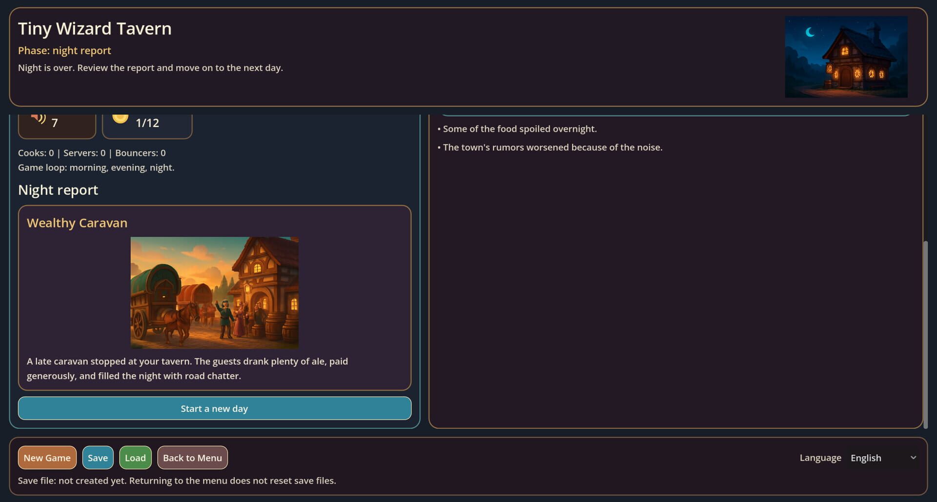 Tiny Wizard Tavern screenshot 1