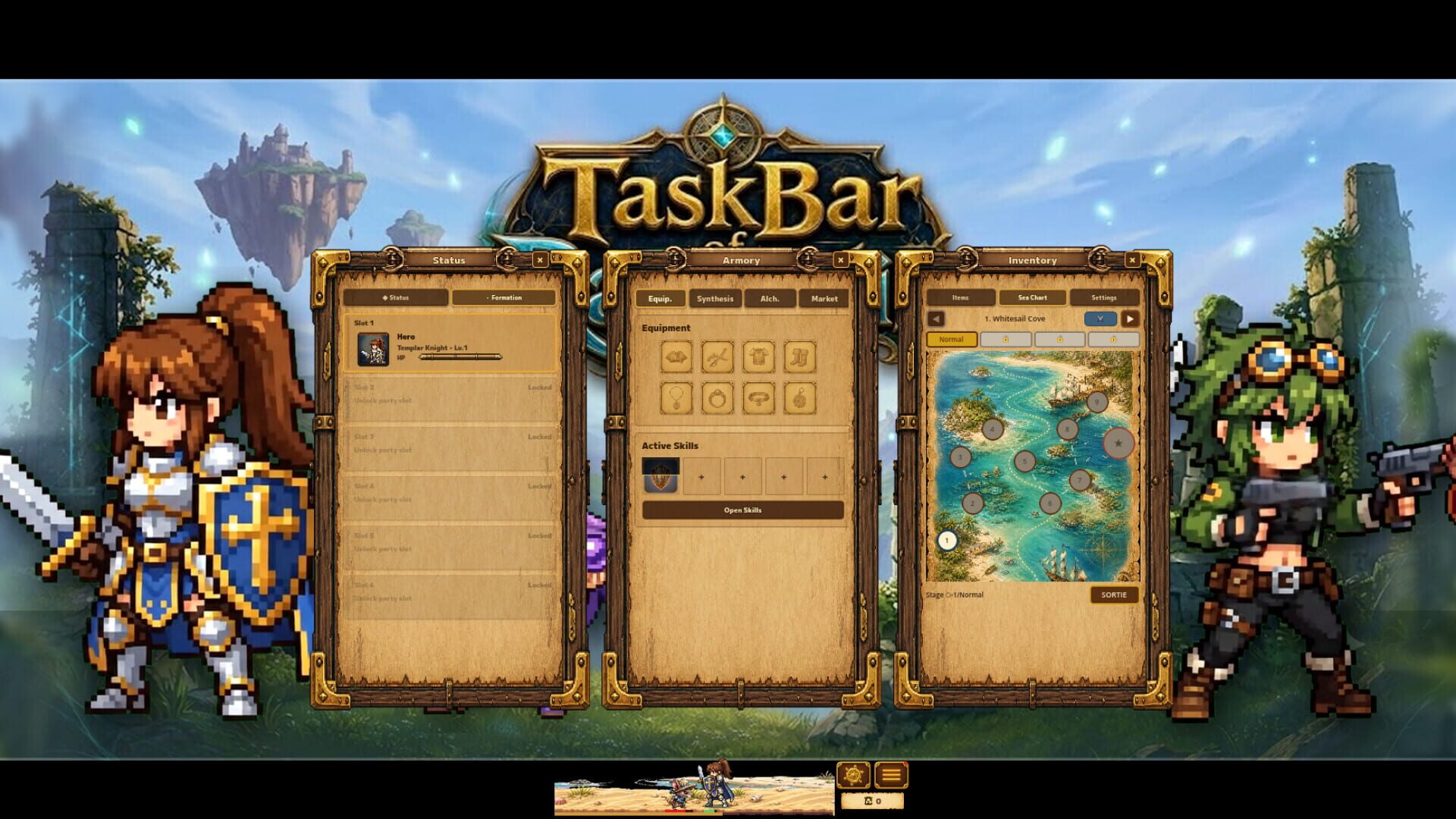 Task Bar of Ragnalis screenshot 1