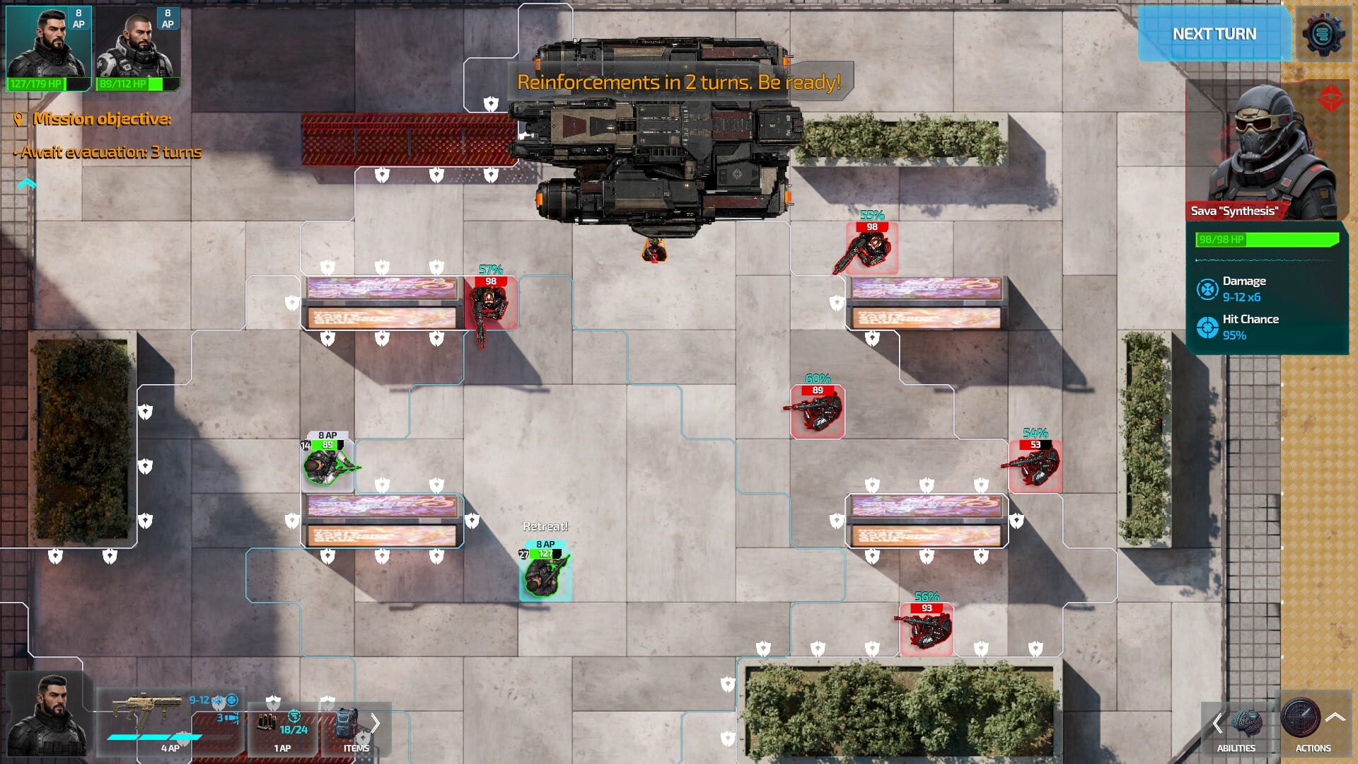 Humanity Echo: Cyberpunk Tactical RPG screenshot 1