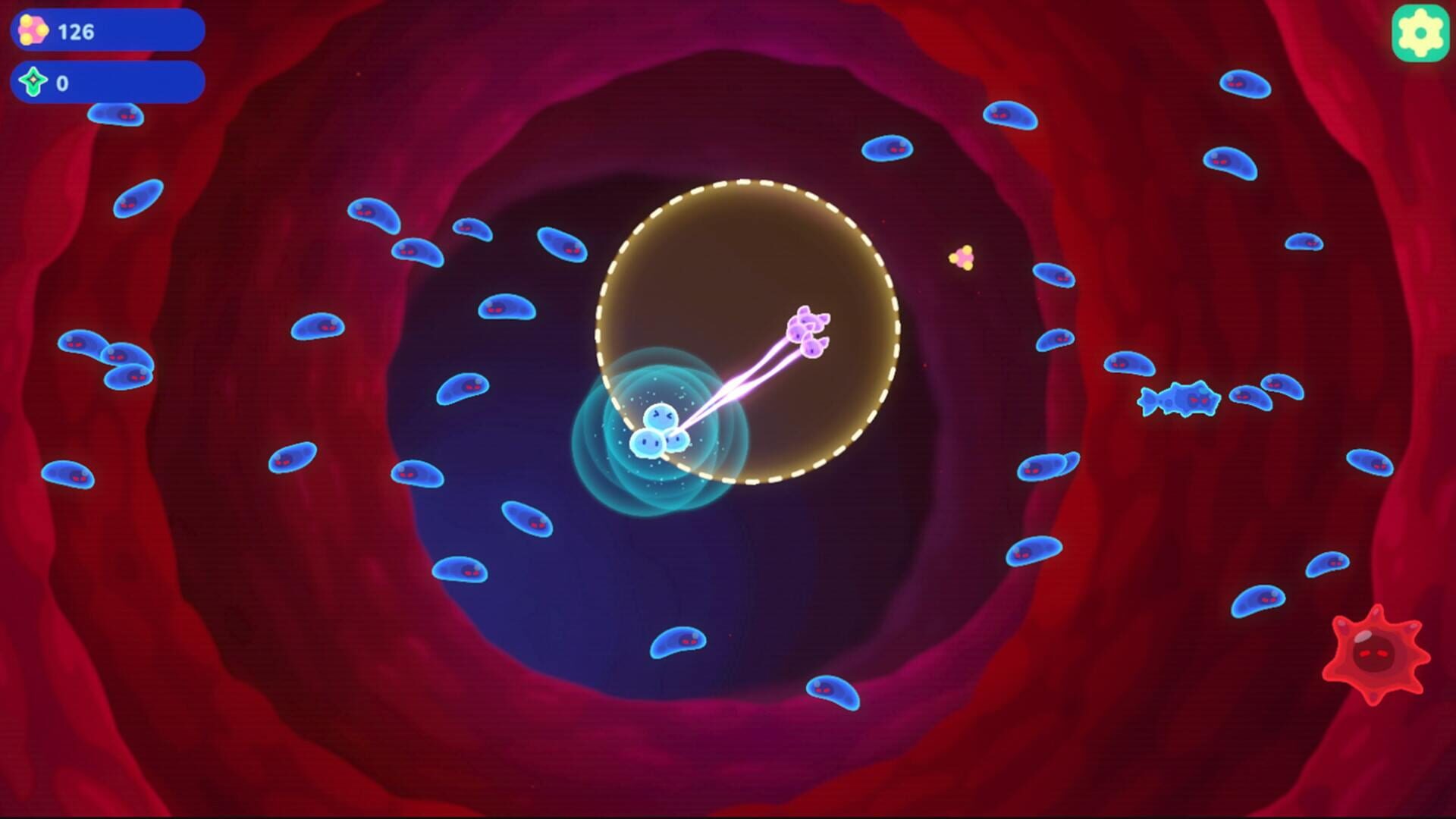 Gummy Invaders screenshot 1