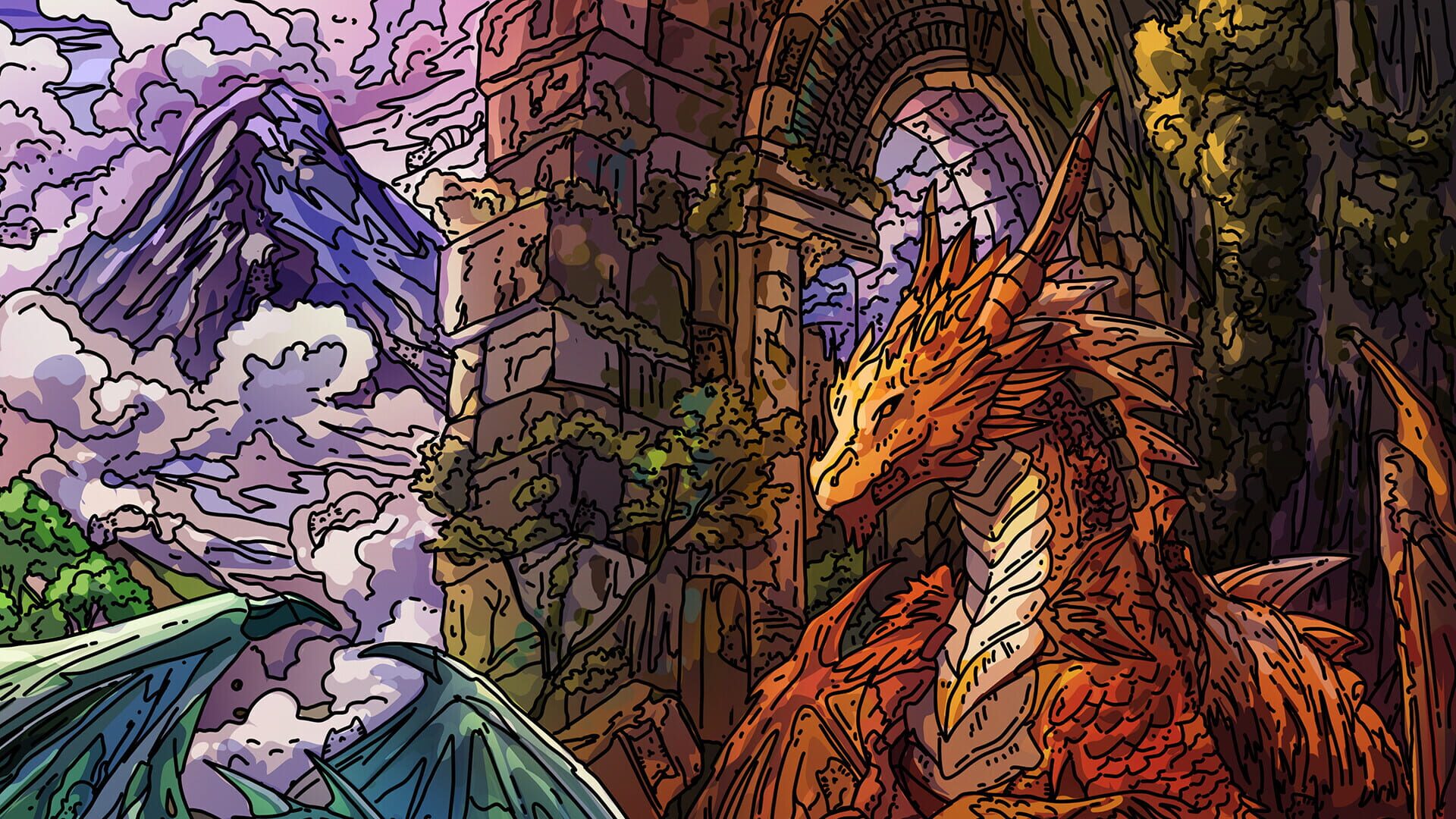 100 Dragon Cats screenshot 1