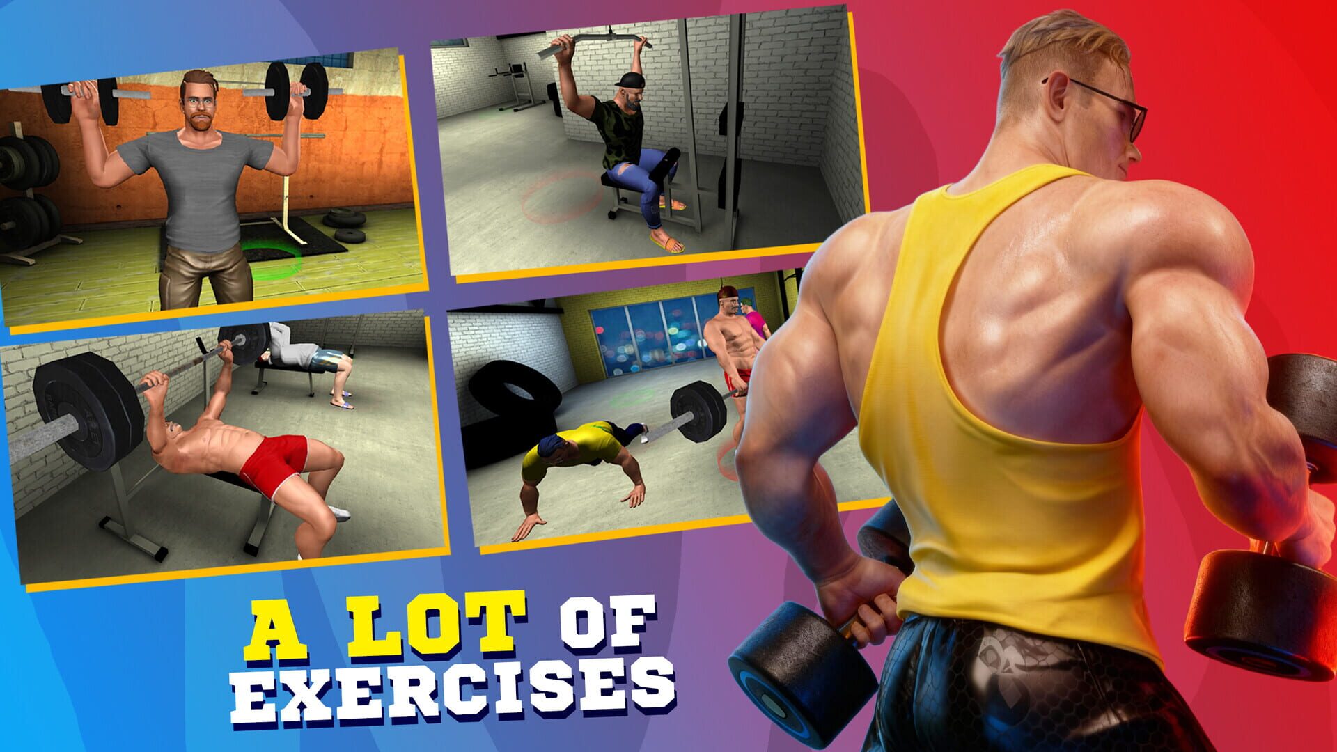 Fitness Gym Bodybuilding Pump screenshot 1