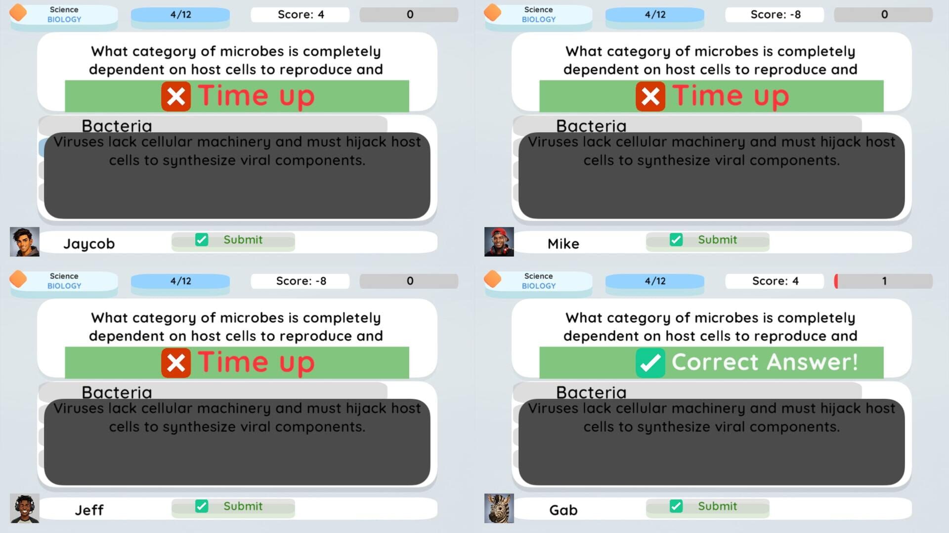 Quiz Challenge Multiplayer screenshot 1