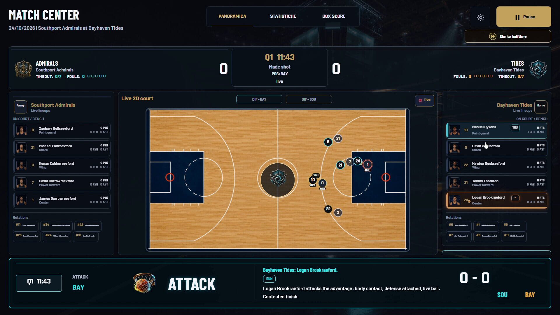 Hoop Dynasty: Rise of a Legend screenshot 1