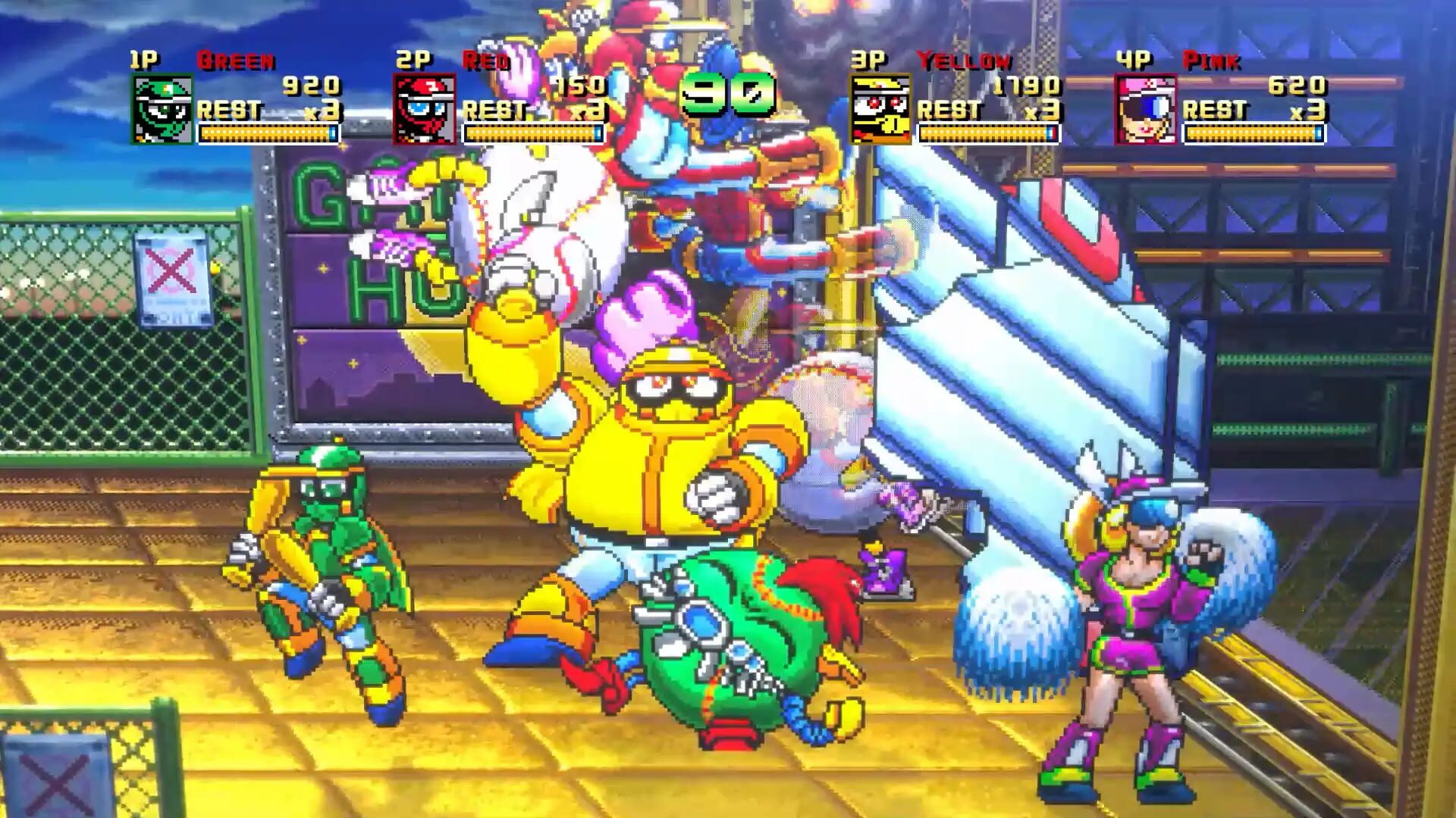 Ninja Baseball League-Man: Bases Loaded screenshot 1