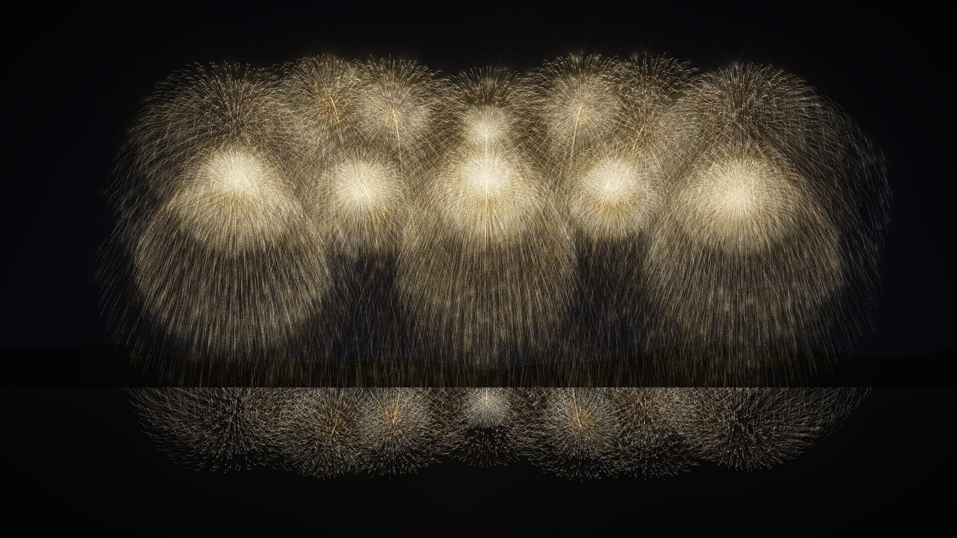 Burst Noir: Fireworks Simulator screenshot 1