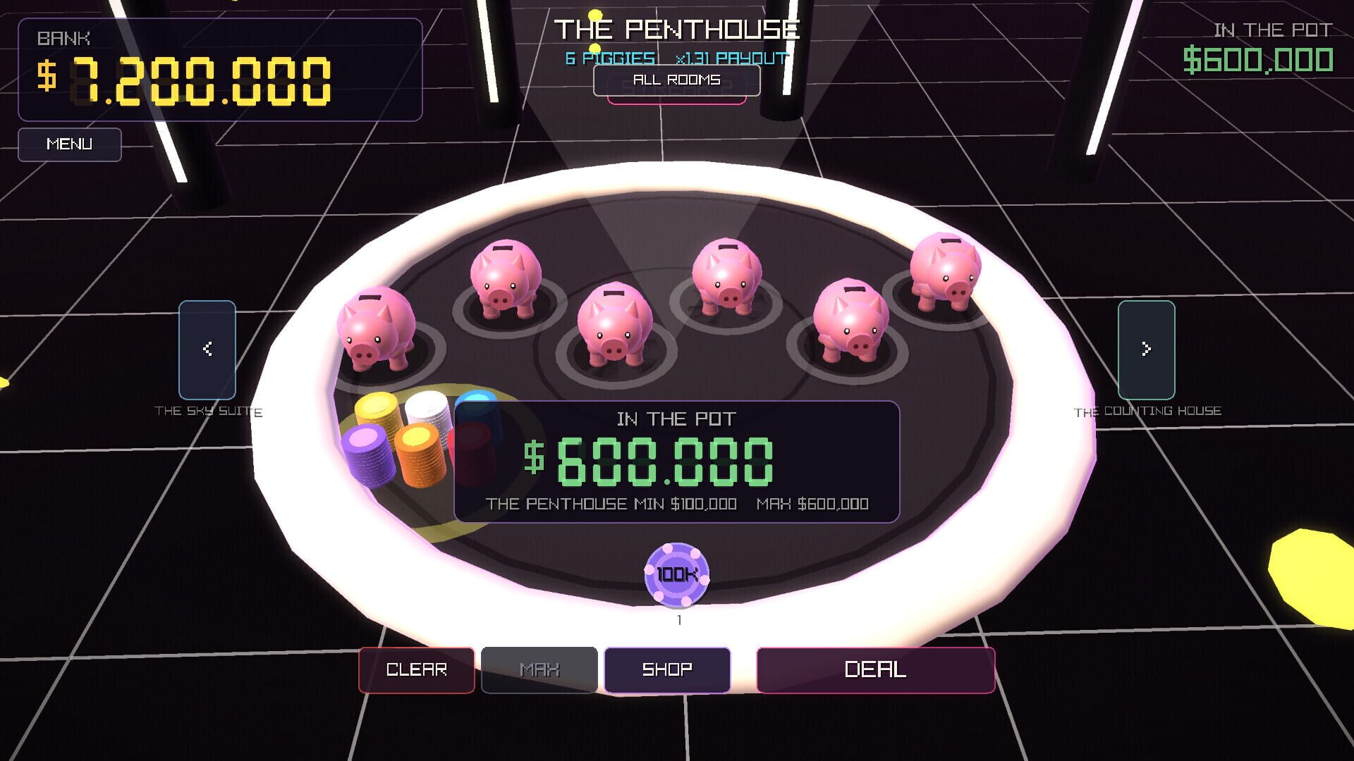 Piggy Monte screenshot 1