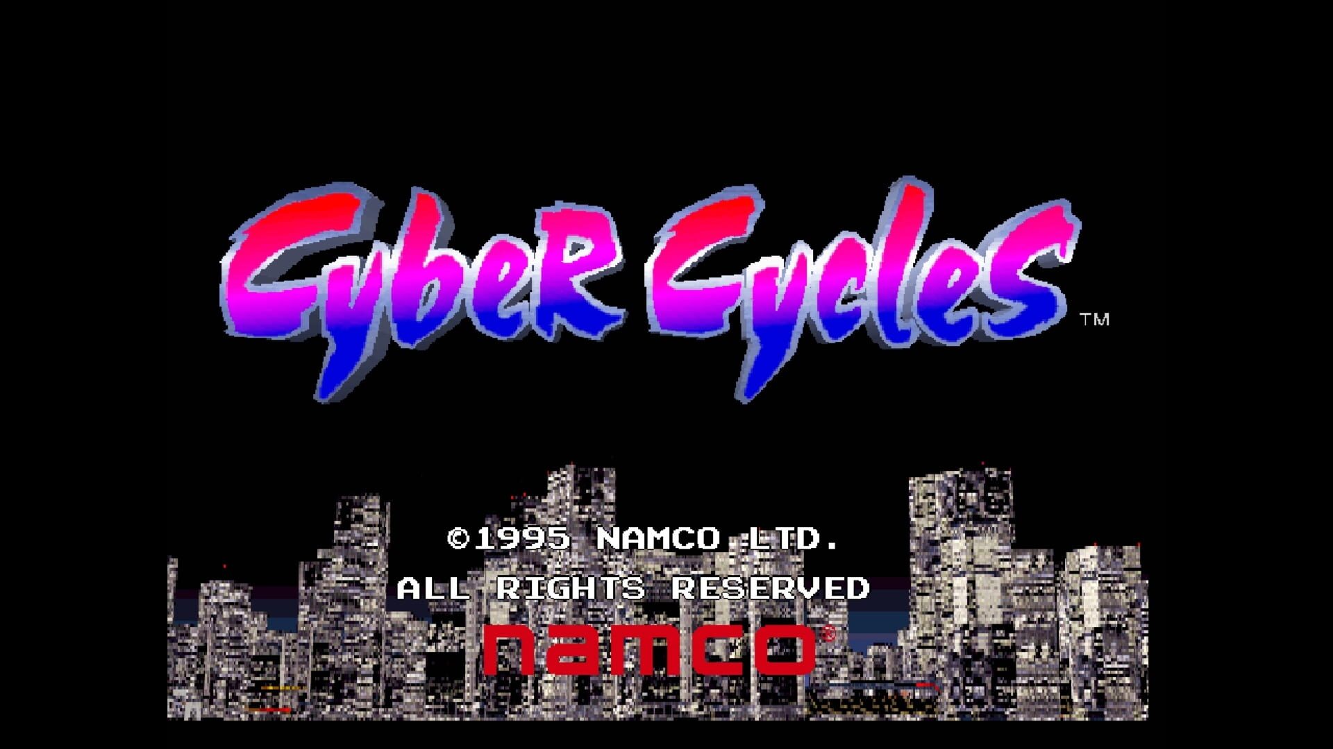 Arcade Archives 2: Cyber Cycles screenshot 1