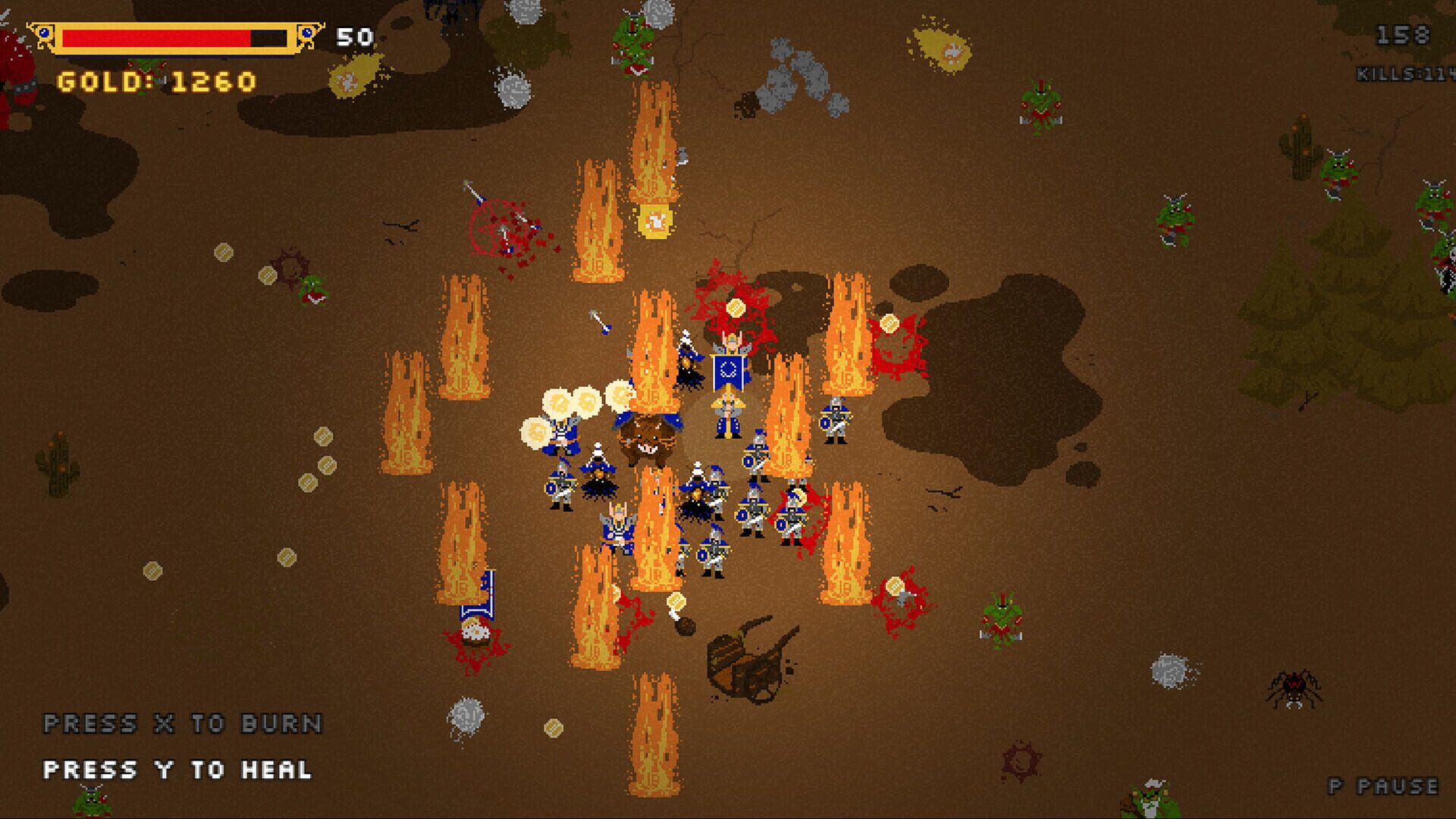 Pesky Orcs! screenshot 1