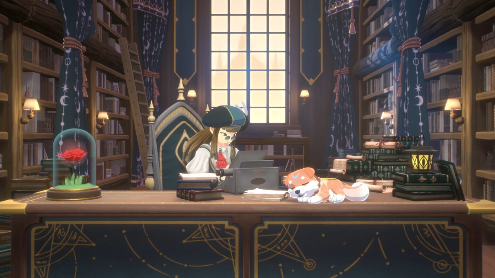 Spirit City: Lofi Sessions - Magical Library screenshot 1