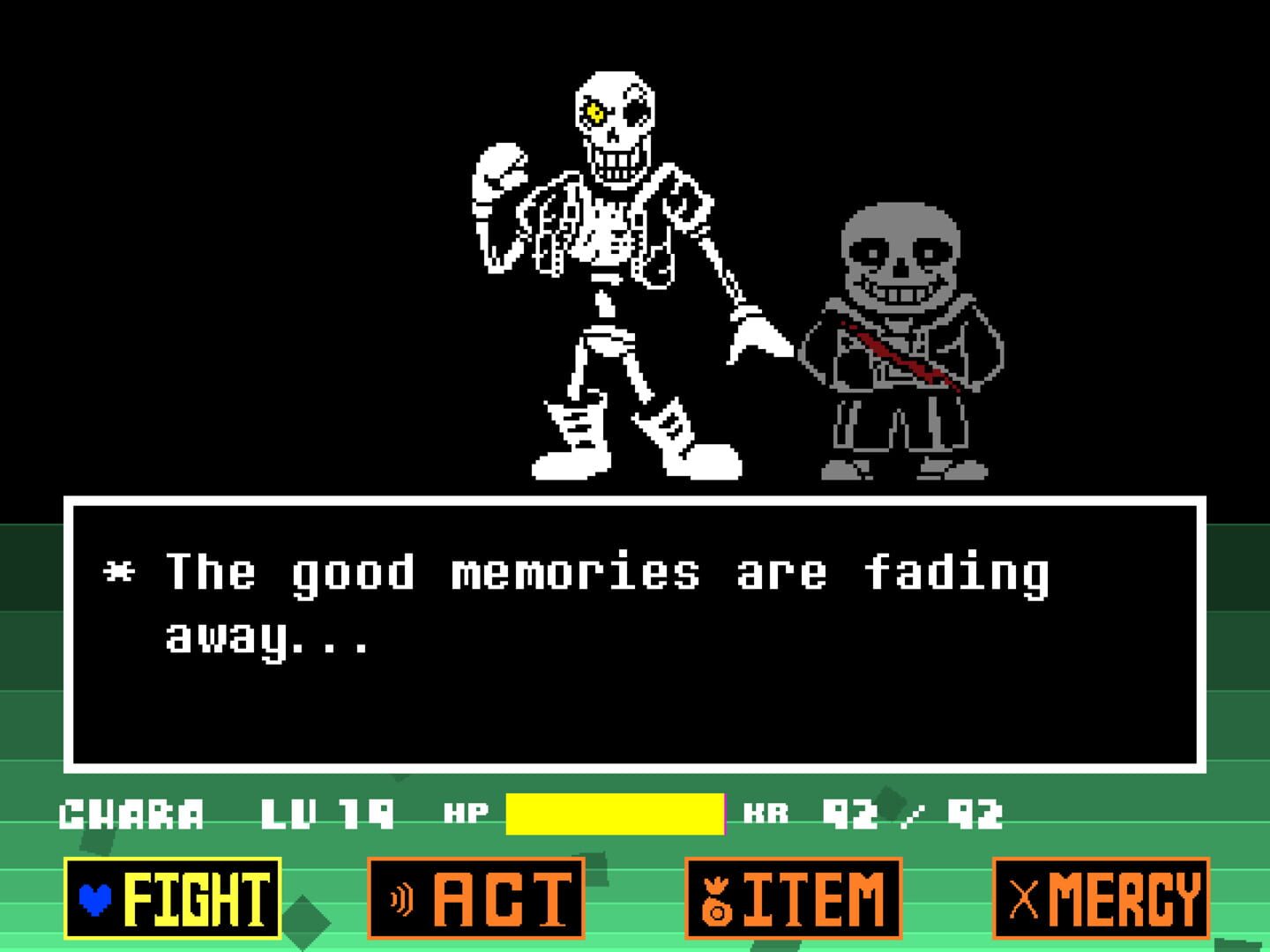 Undertale: Disbelief screenshot 1