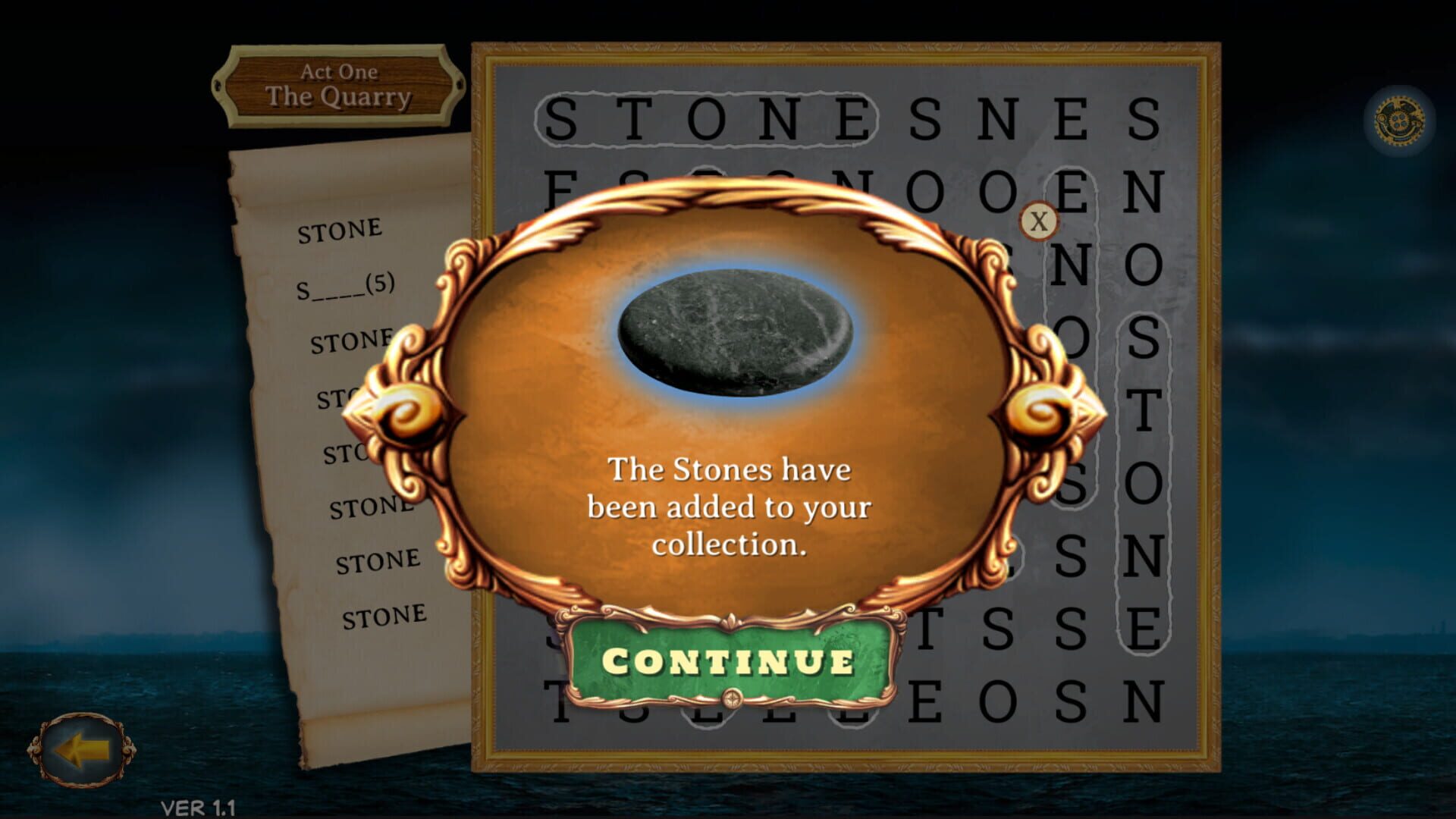 Wordventures: The Vampire Pirate screenshot 1