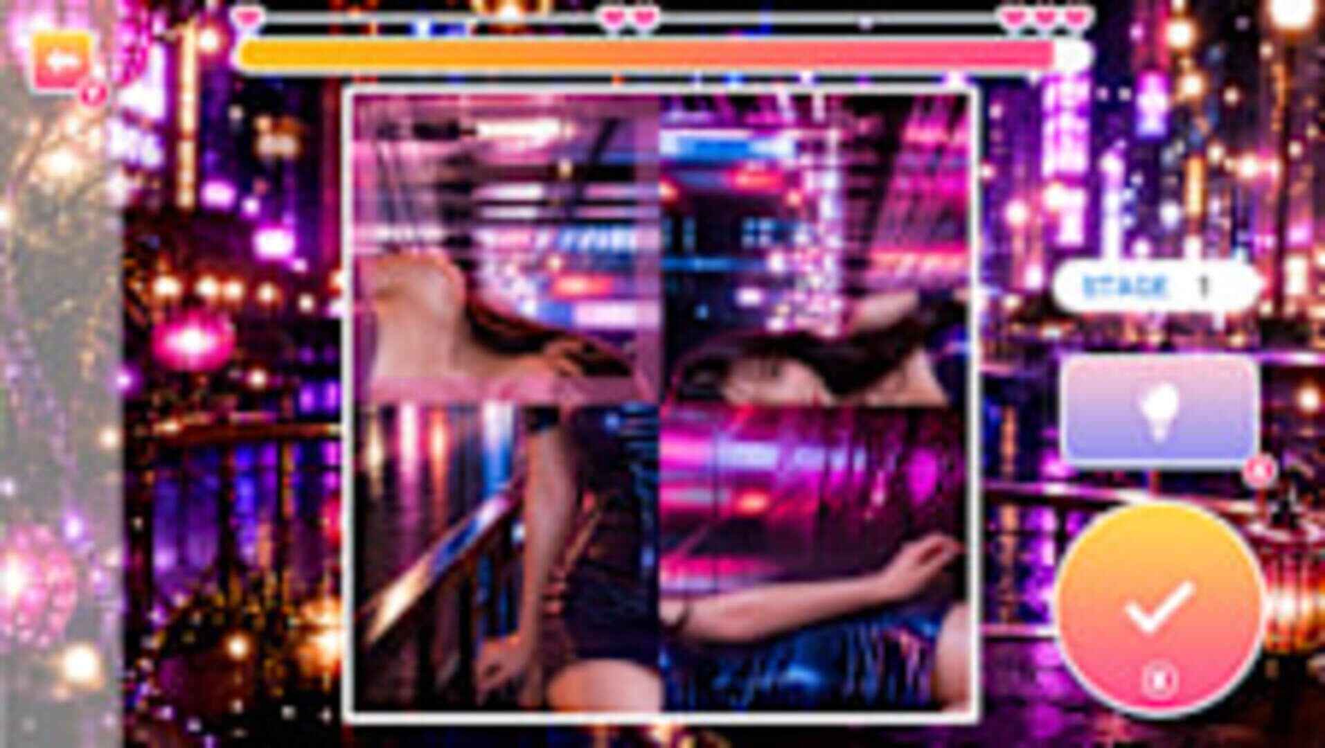 Alluring Neon Night Town screenshot 1