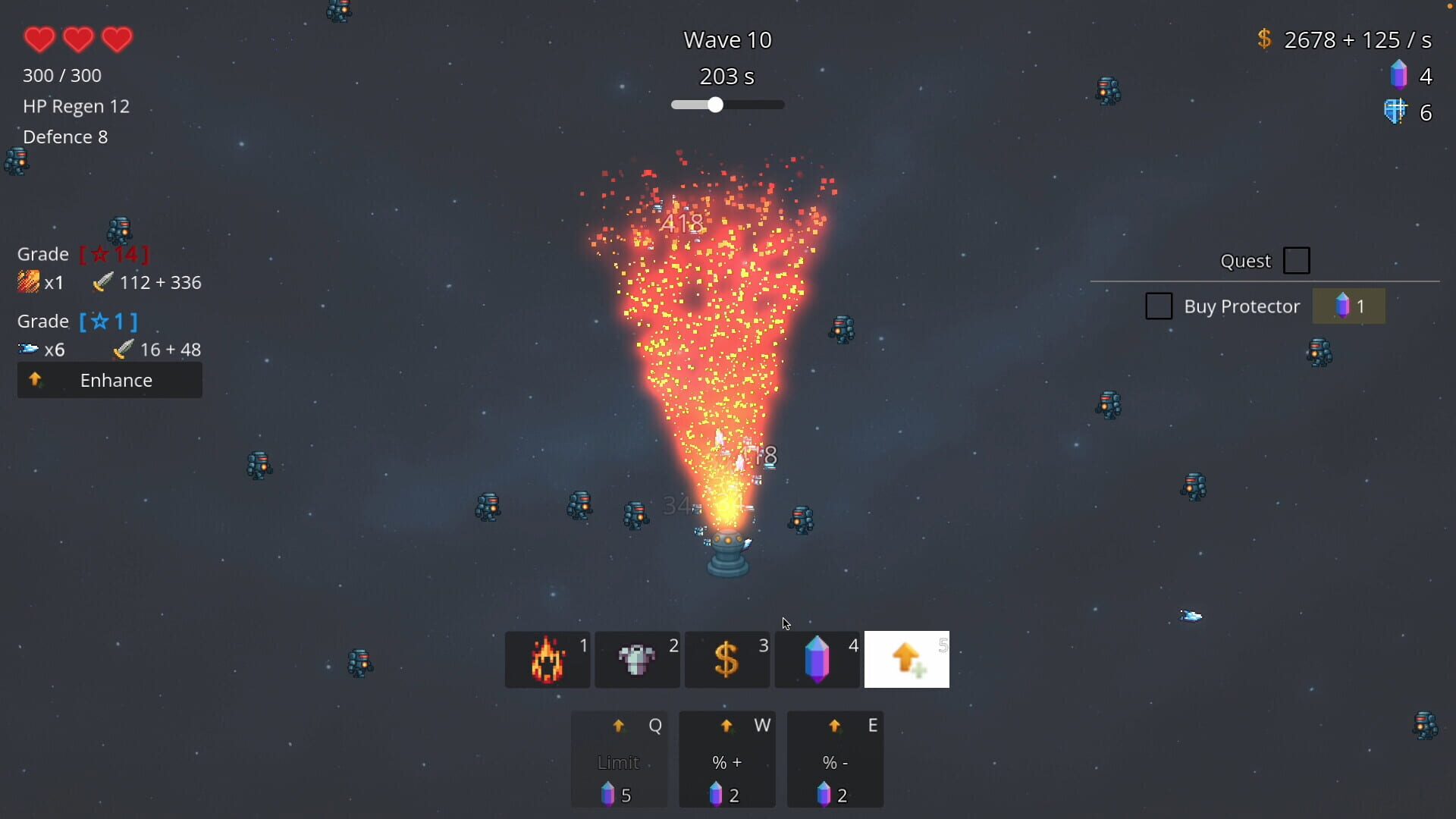 Slot Machine Defence screenshot 1