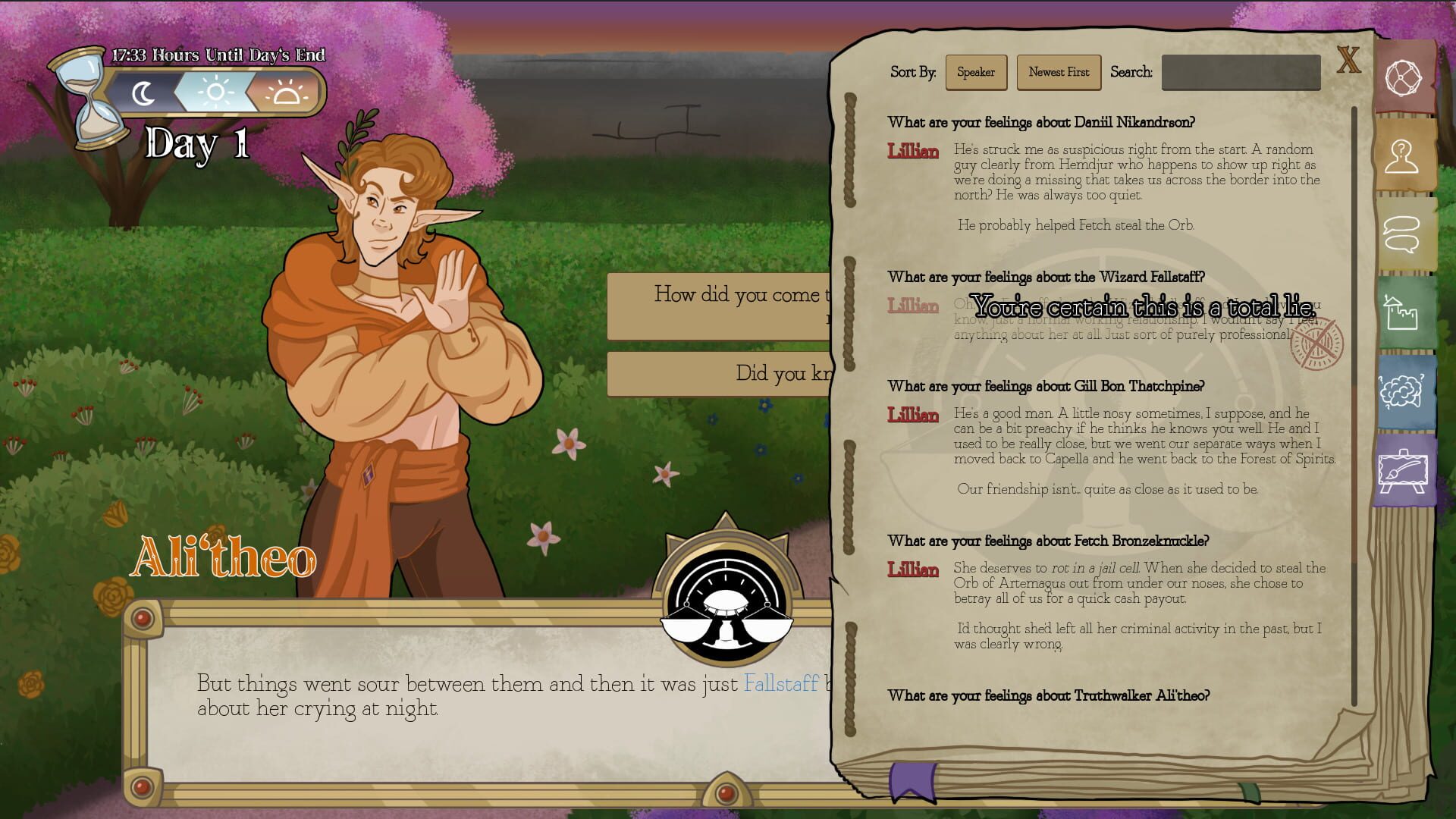 Edicts of the Truthsinger: The Orb of Artemagus screenshot 1