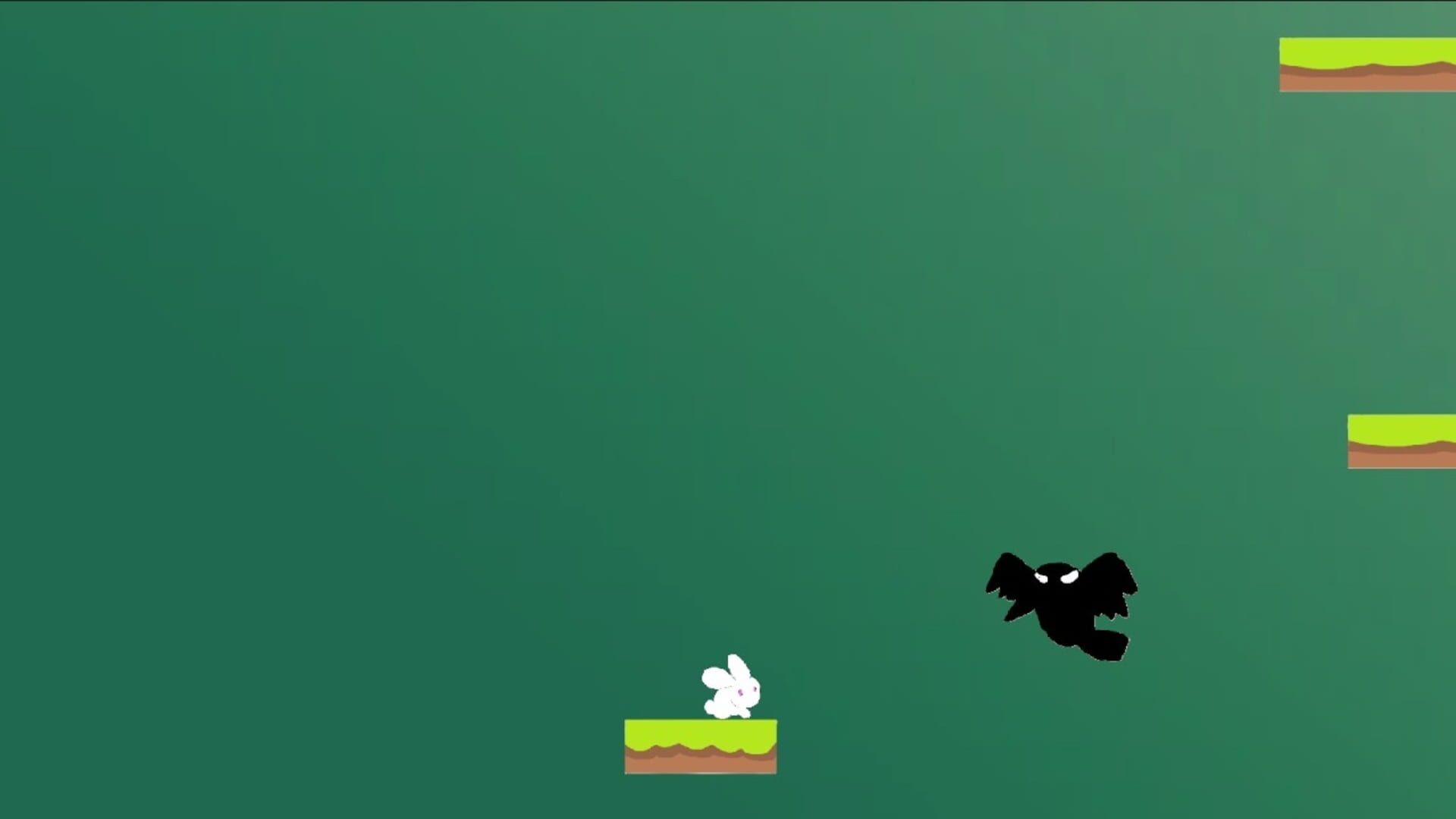 Rabbit and Turtle Harsh Jump Race screenshot 1