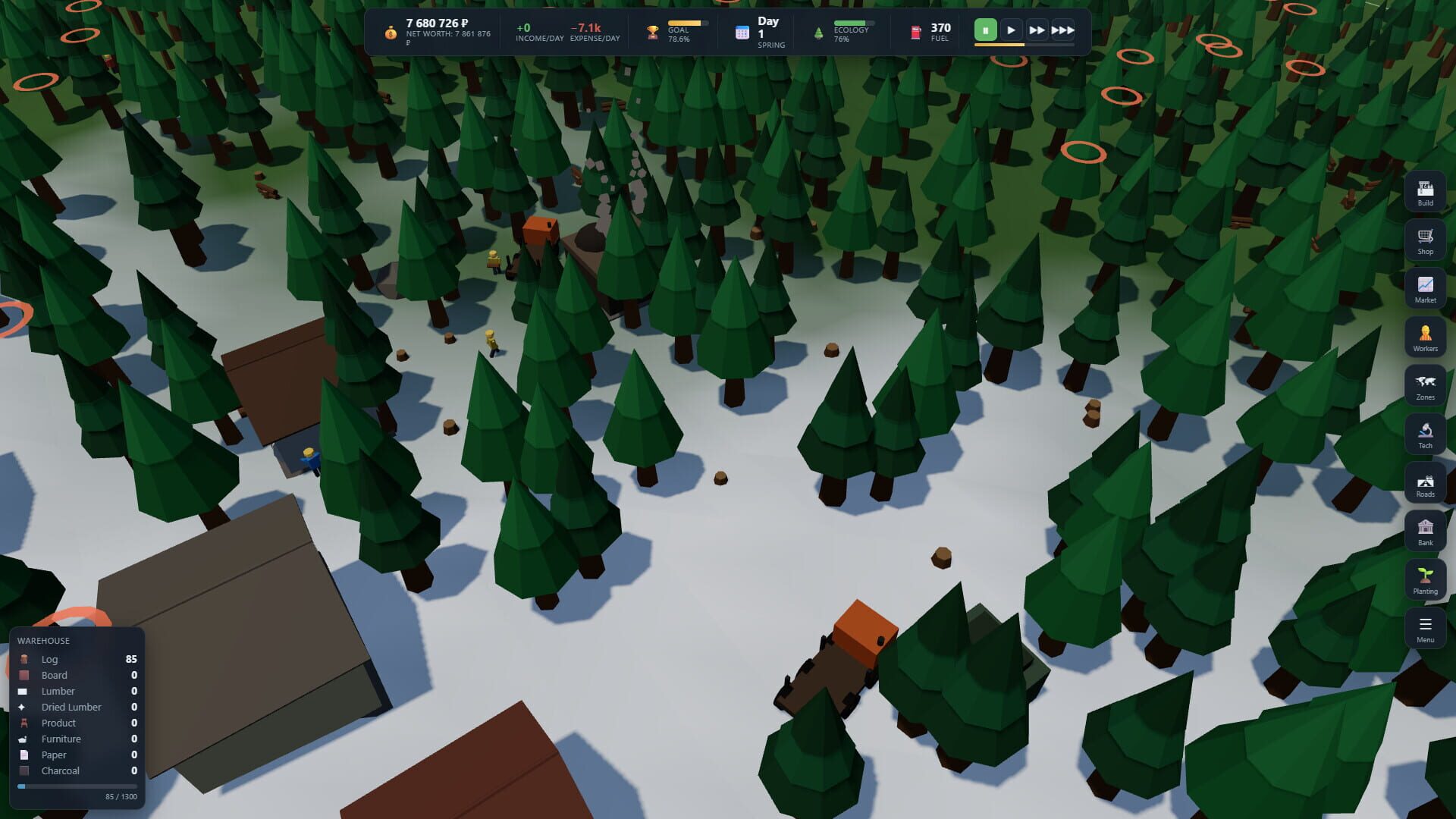 Lumber Tycoon Island screenshot 1