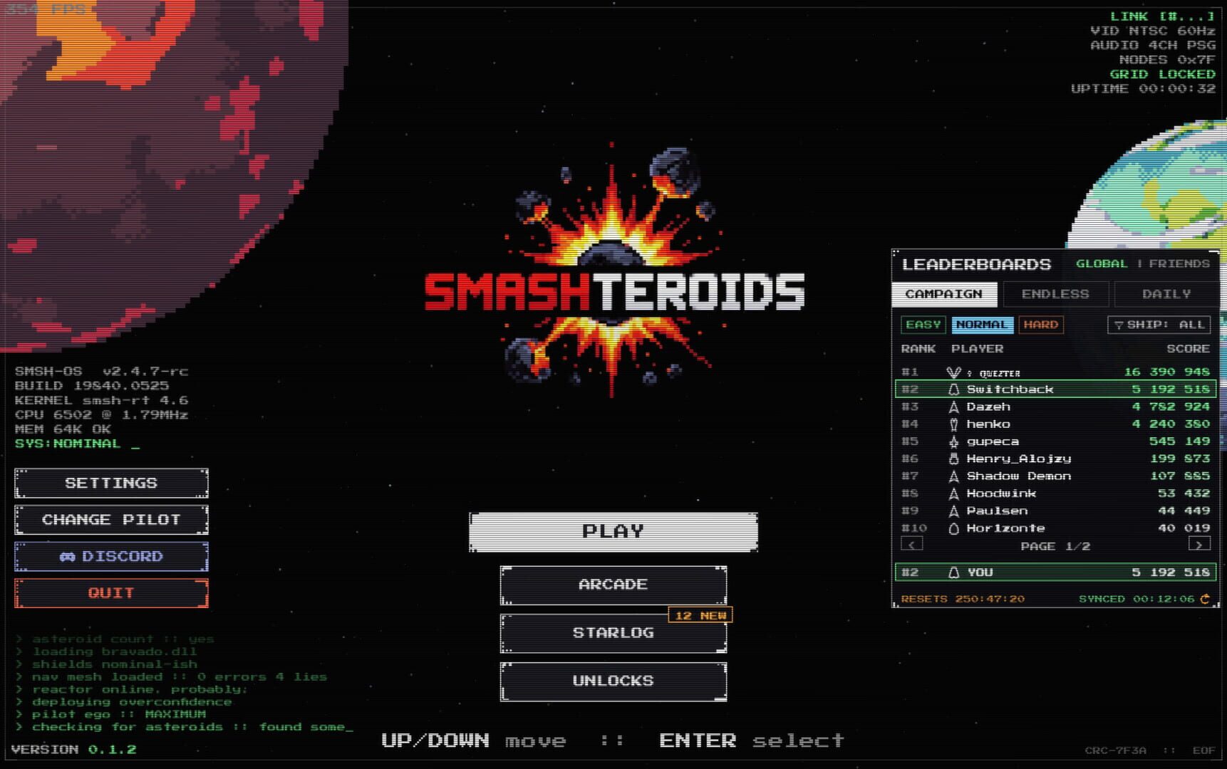 Smashteroids screenshot 1
