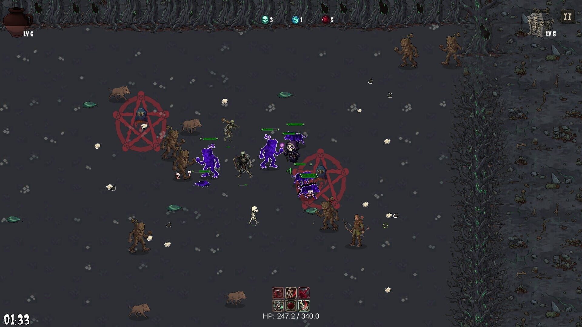 Necromancer: Ash & Bone screenshot 1