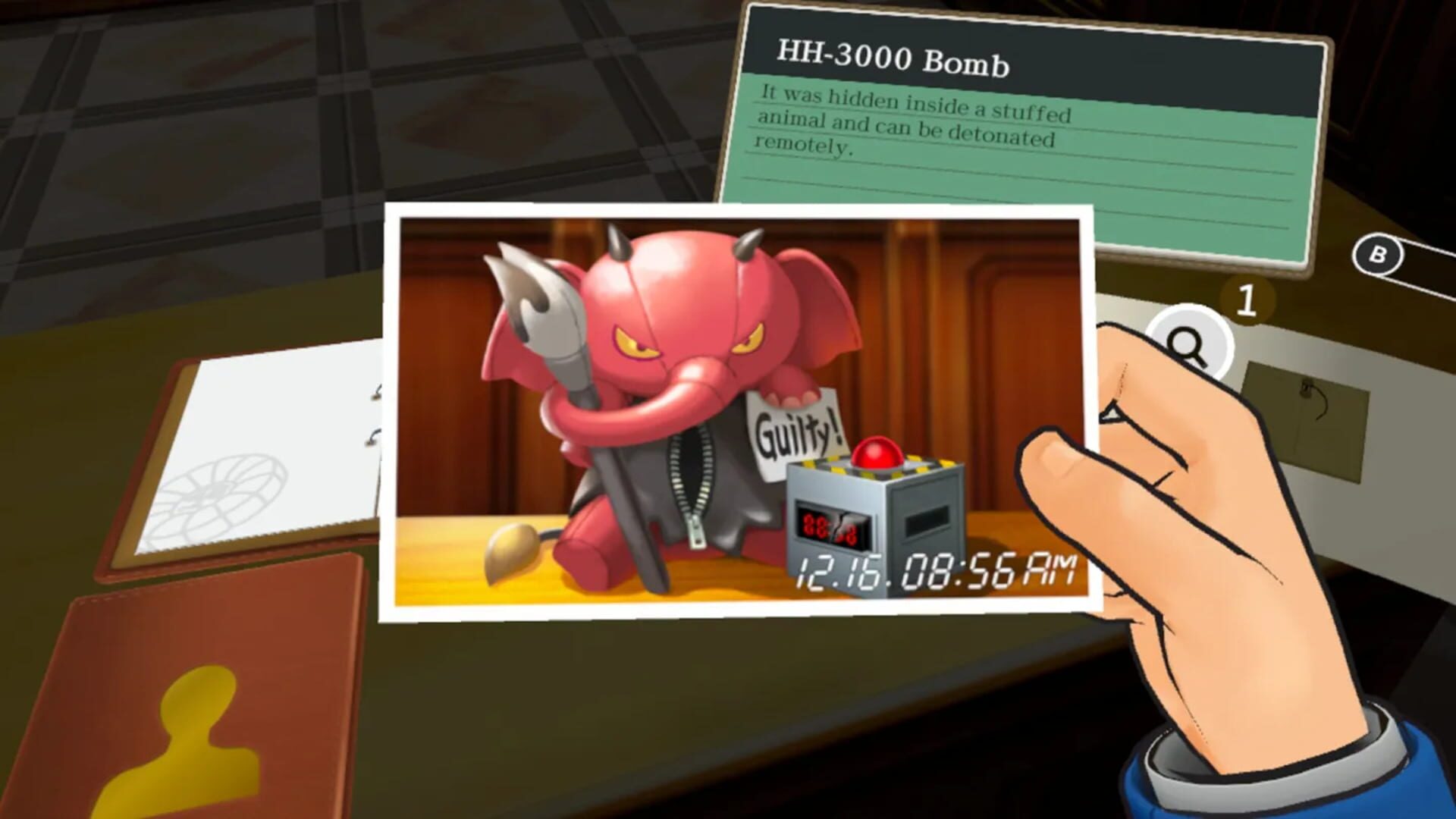 Phoenix Wright: Ace Attorney - Dual Destinies VR screenshot 1