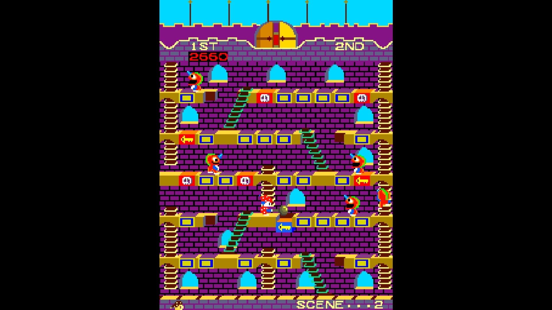 Arcade Archives 2: Mr. Do!'s Castle screenshot 1