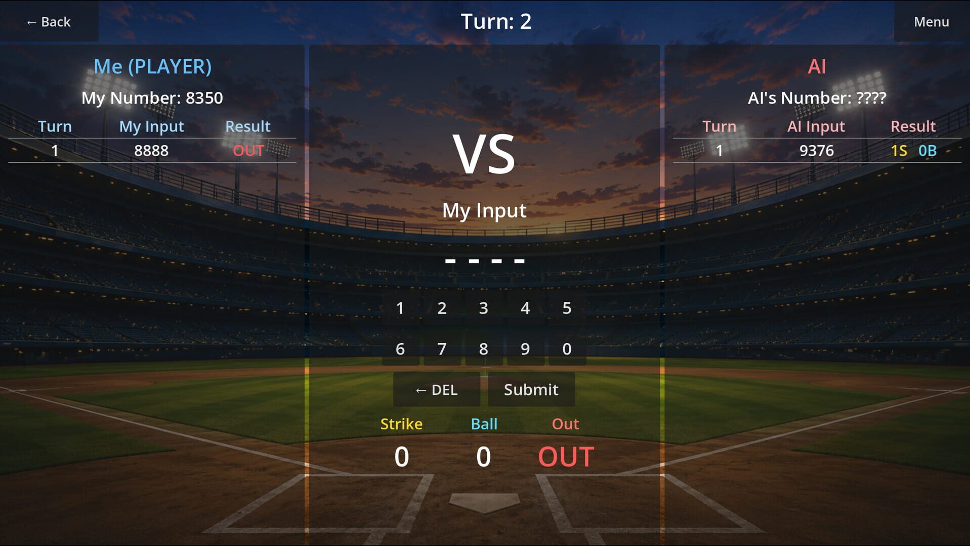 Paper Baseball screenshot 1