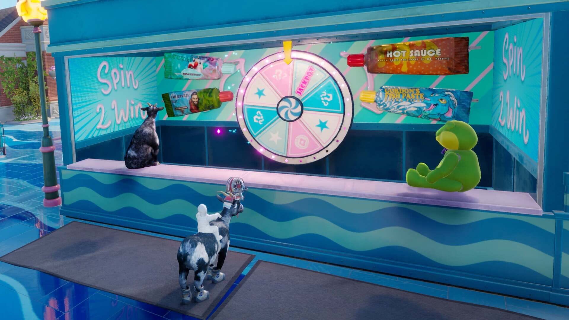 Goat Simulator 3: Ticket to Dizzyworld screenshot 1