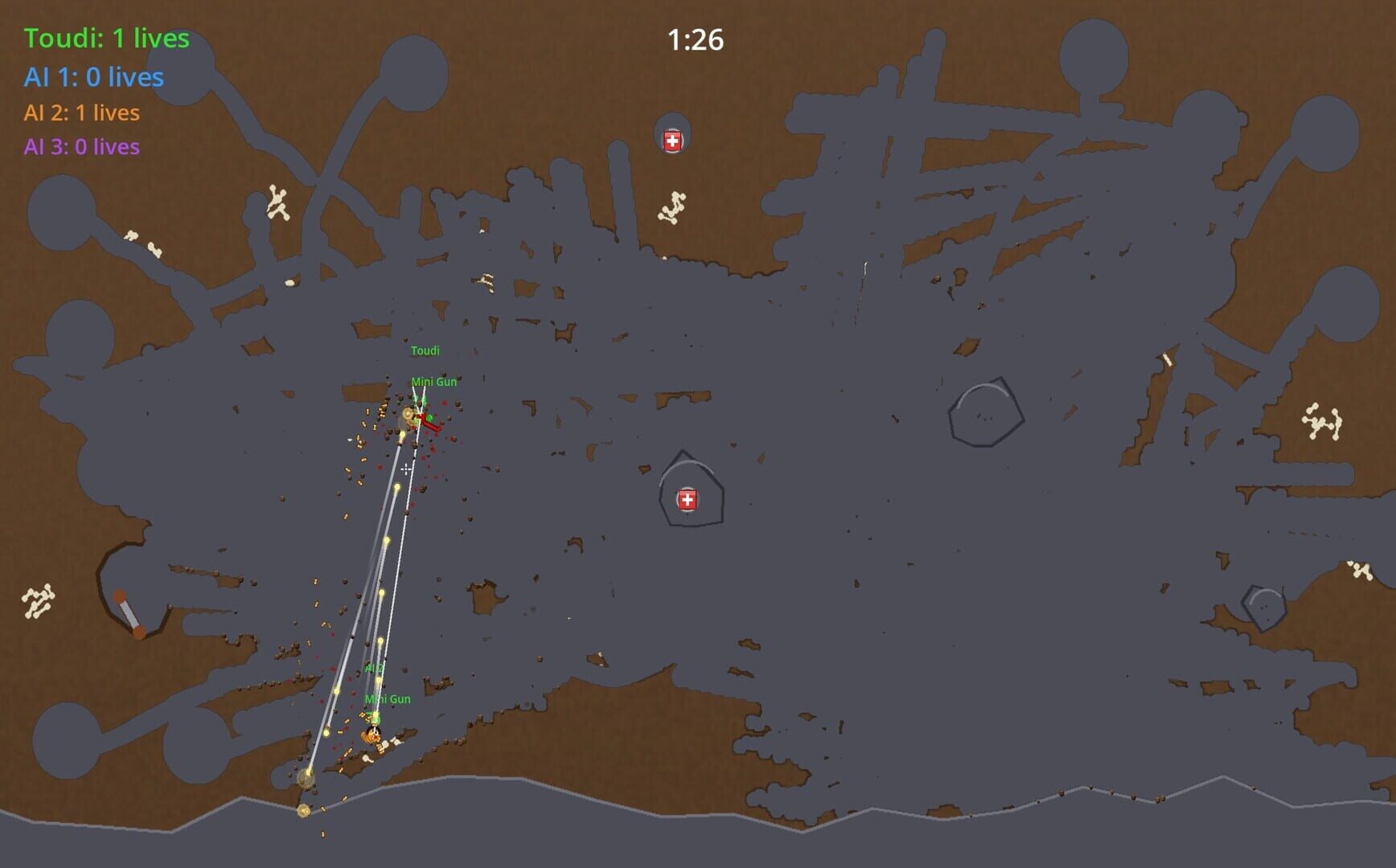 Trenchworms screenshot 1