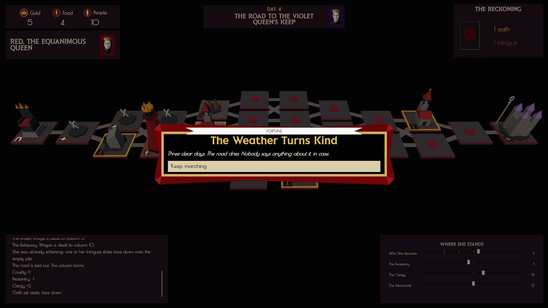 March of the Red Queen screenshot 1
