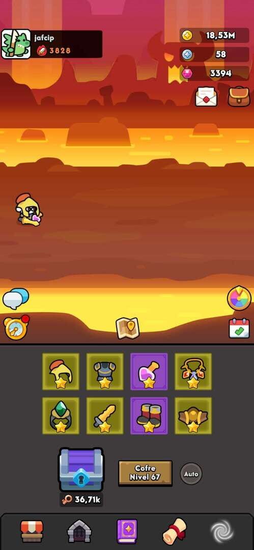Rune Delvers: Idle RPG screenshot 1