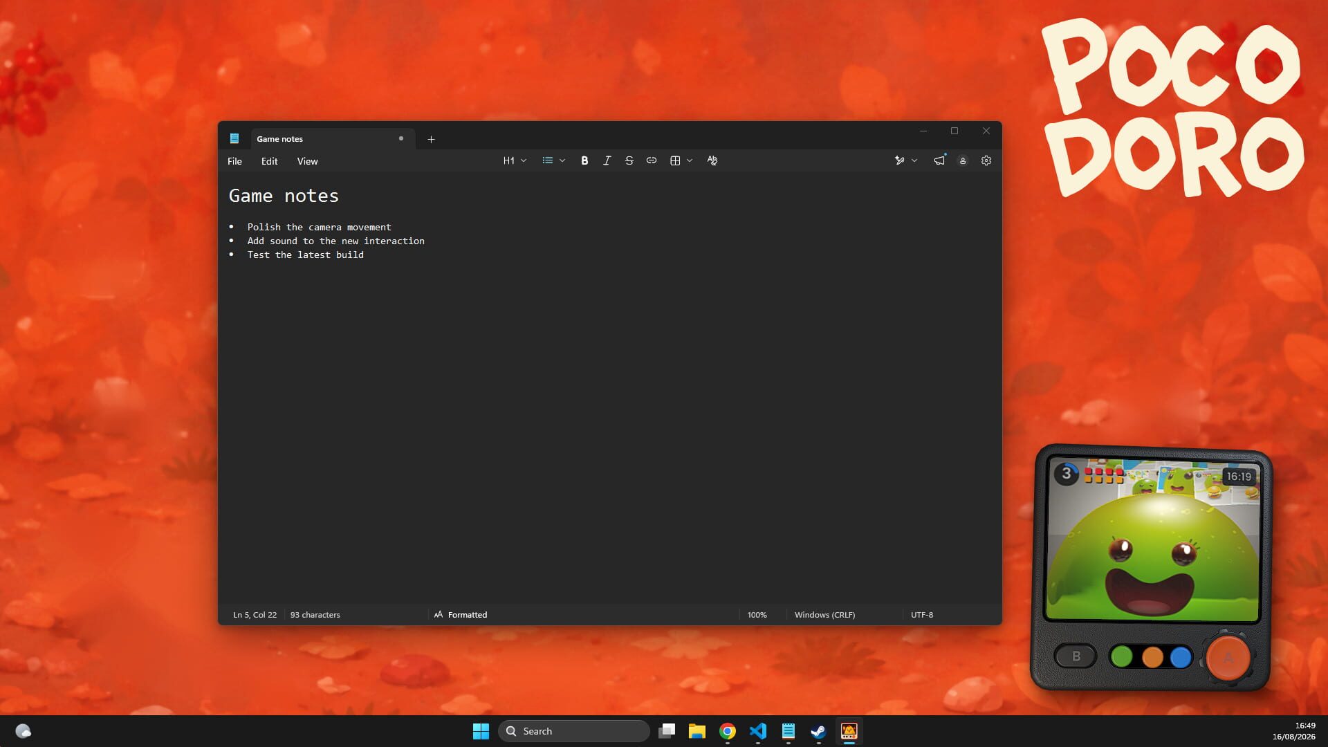 PocoDoro screenshot 1