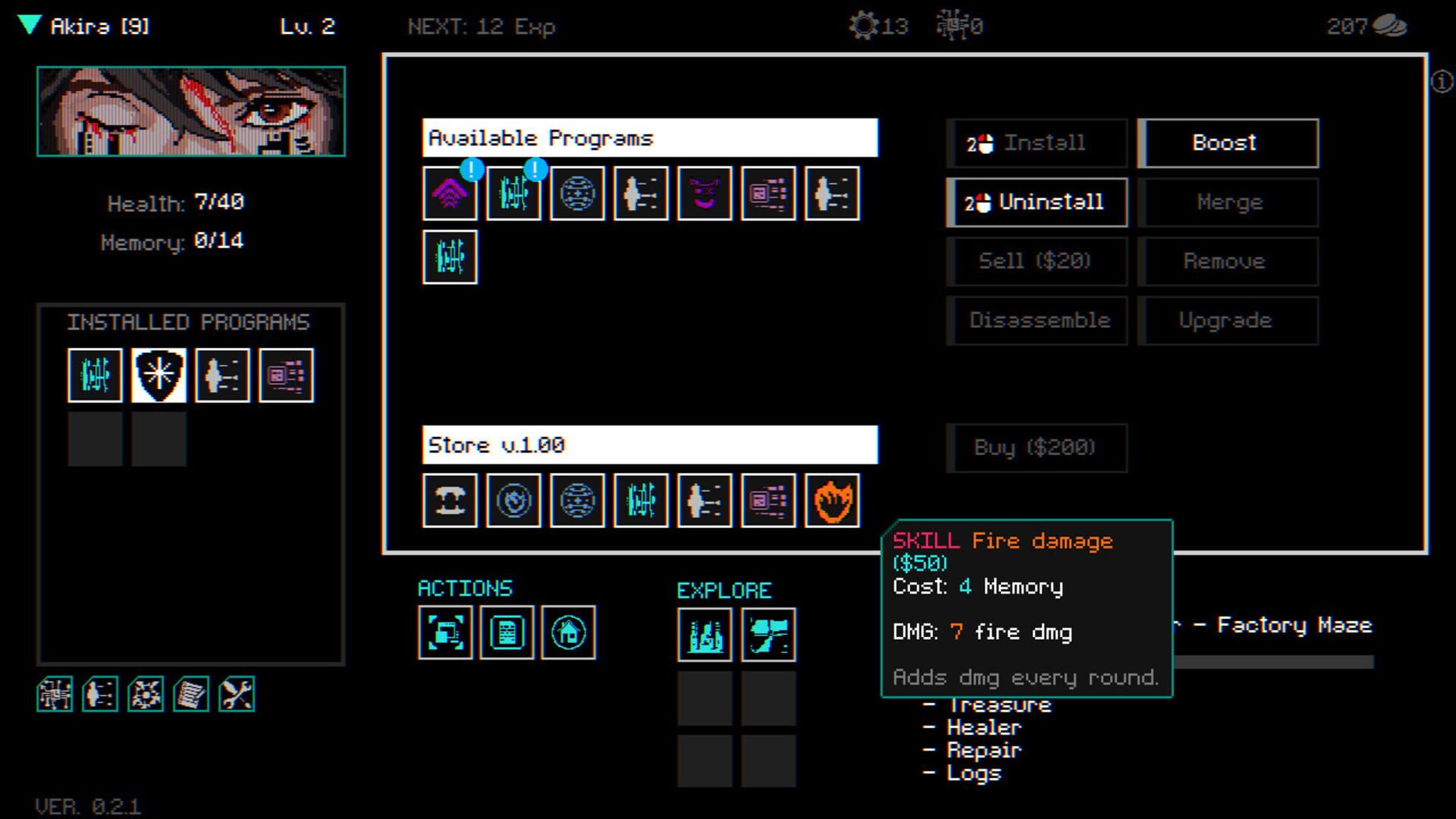 Aposis: Infinity Hero screenshot 1