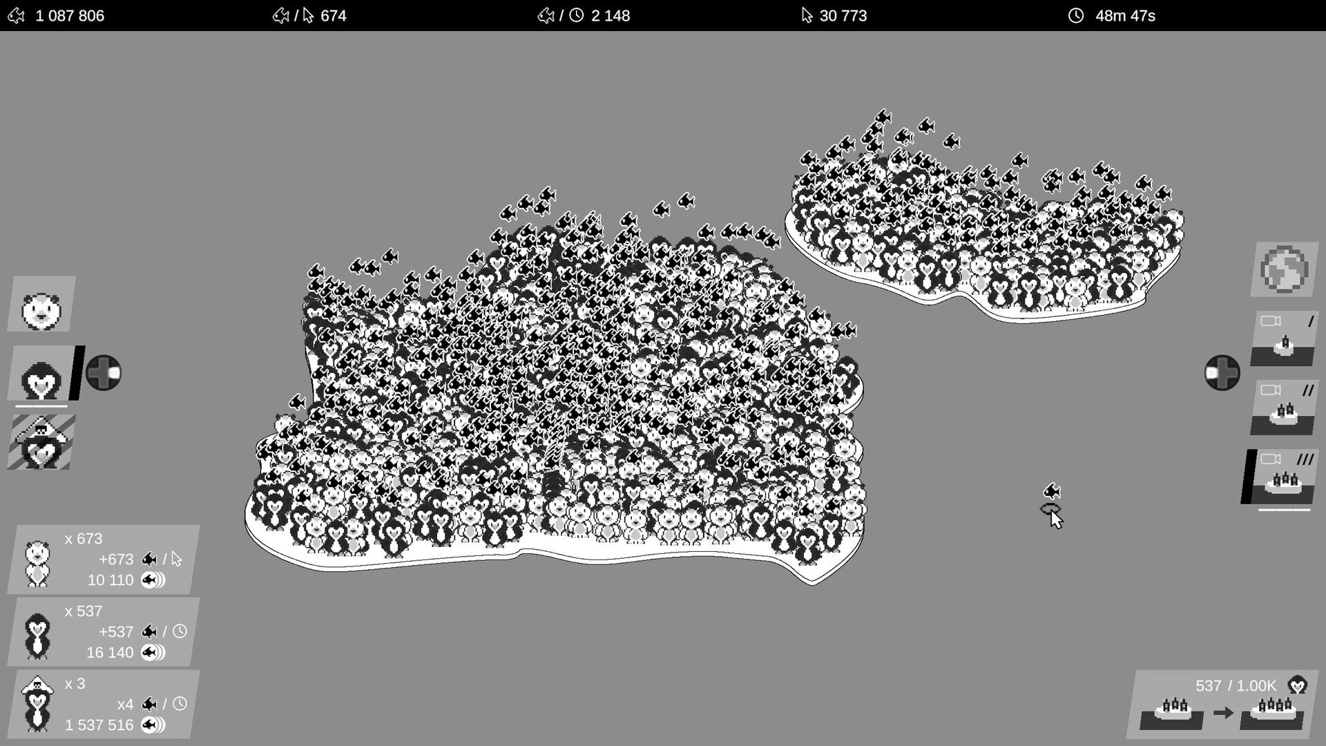 Penguin Capitalism Simulator screenshot 1