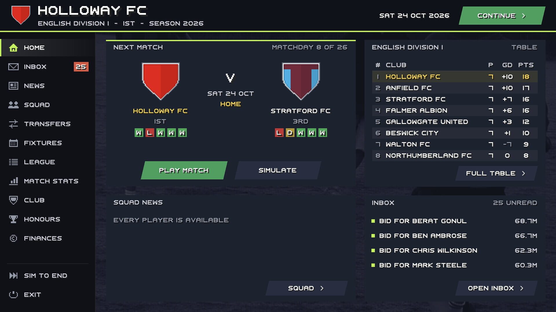 No Stars Football screenshot 1