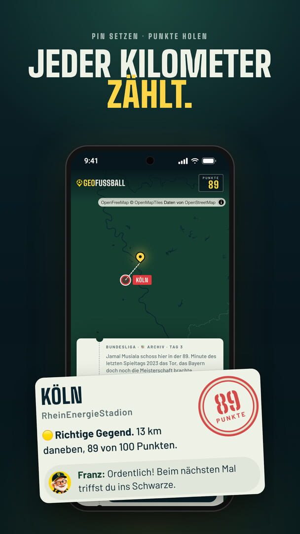 GeoFußball screenshot 1