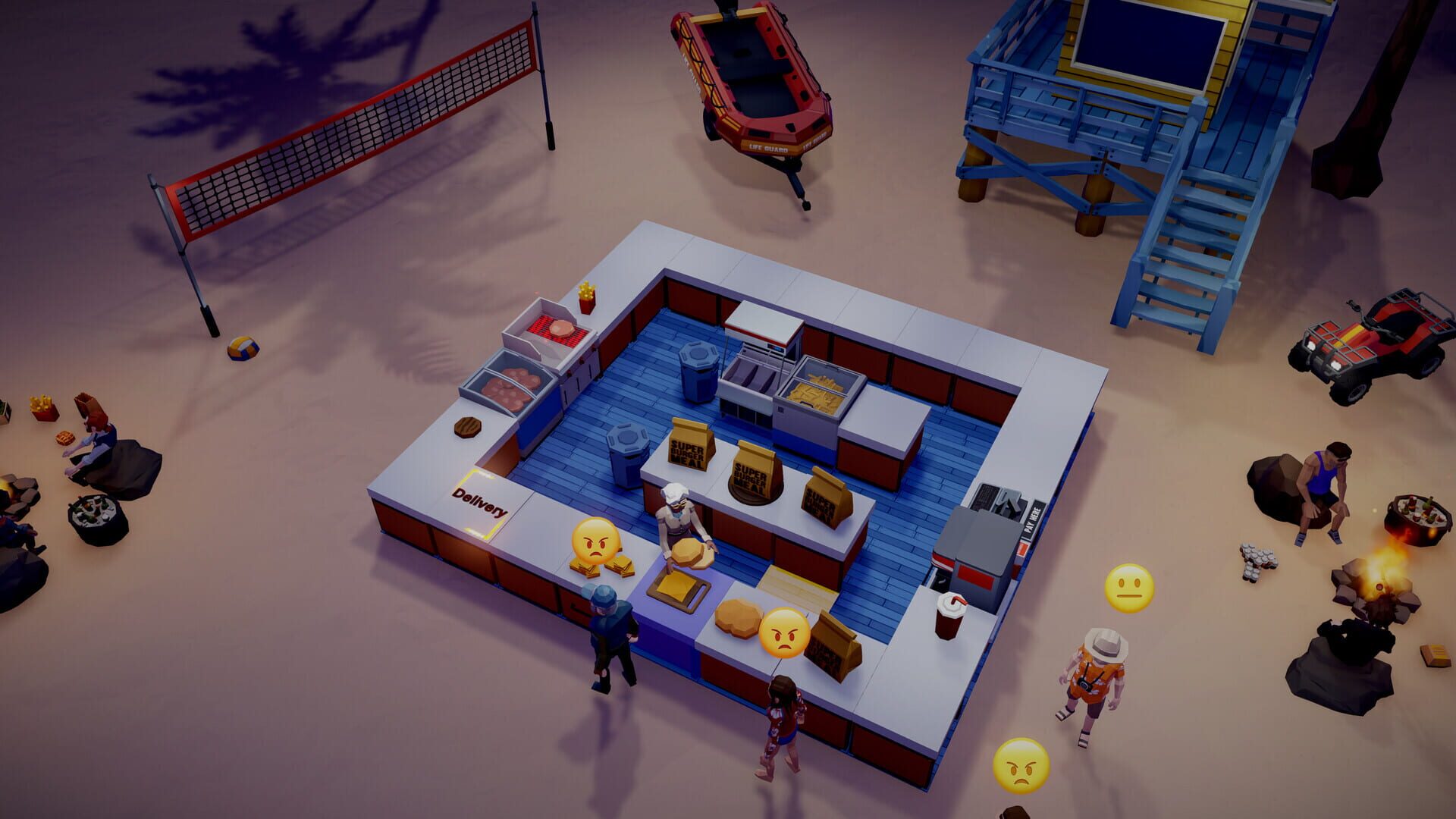 Burger Smash screenshot 1