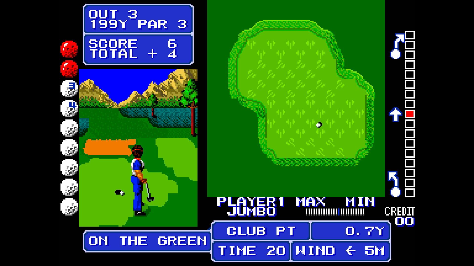 Arcade Archives 2: Fighting Golf screenshot 1