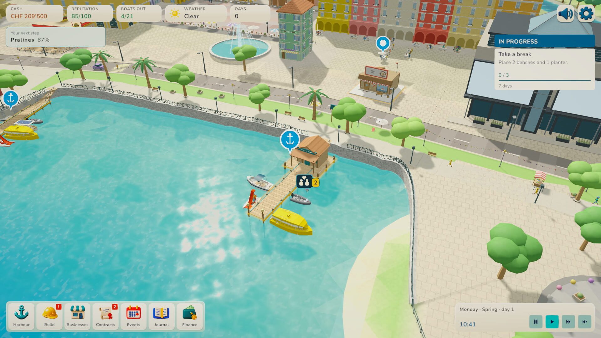 Lugano Bay Tycoon screenshot 1