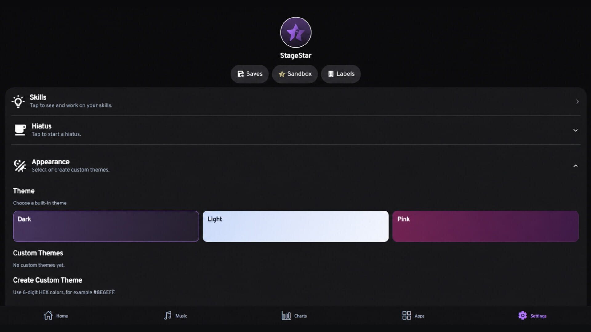 StageStar screenshot 1