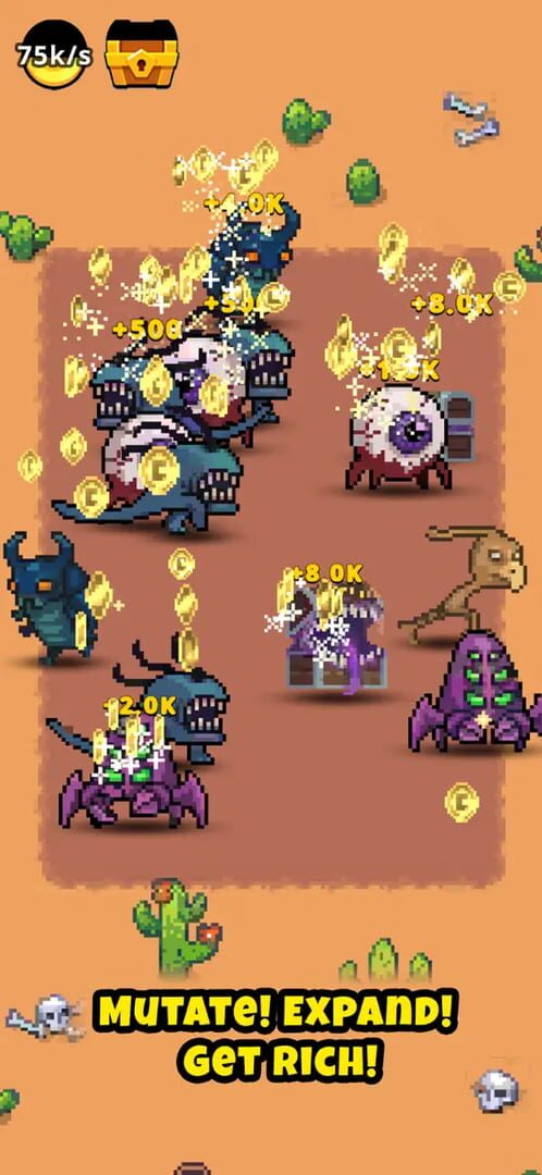 Mad Evolution: Idle Merge screenshot 1