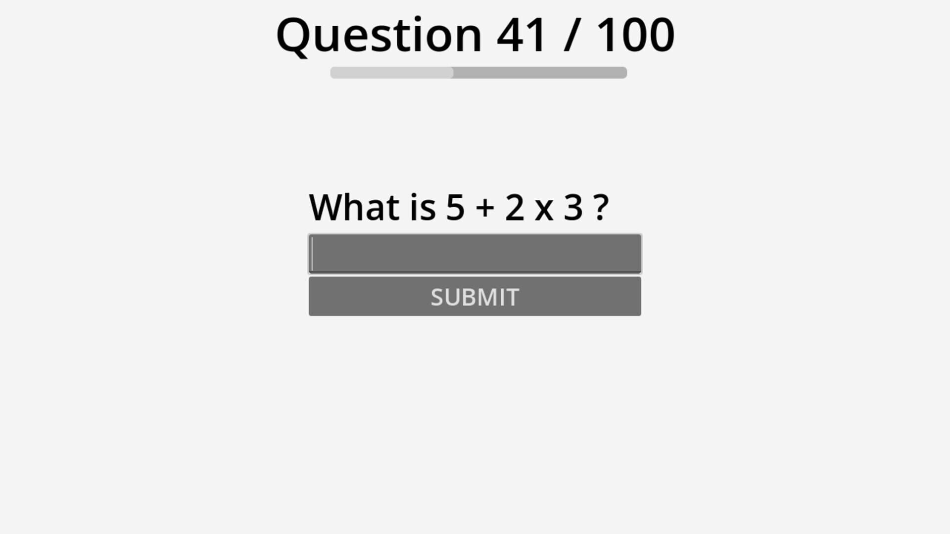 100 Easy Maths screenshot 1