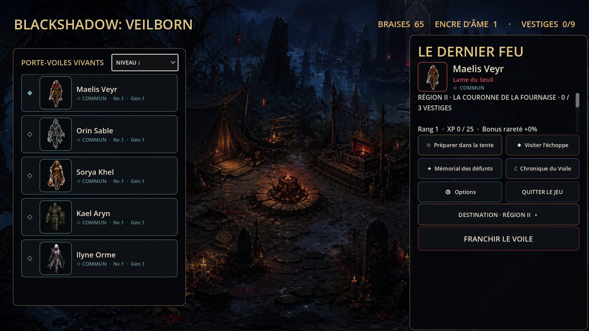 Veilborn screenshot 1