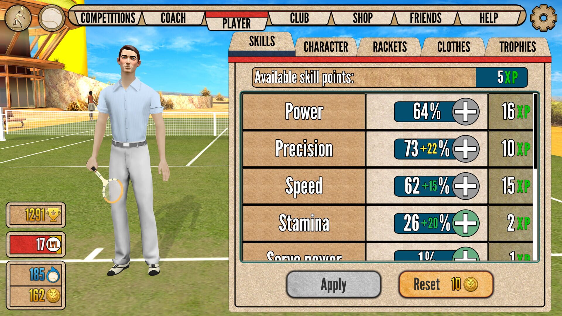 World of Tennis: Roaring '20s screenshot 1