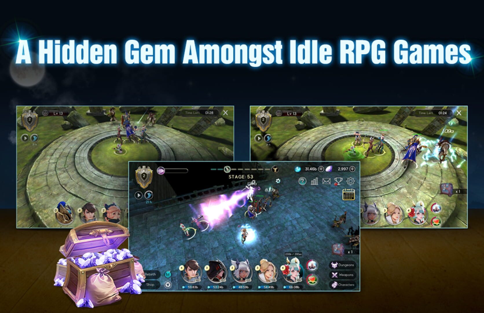 Savior Saga: Idle RPG screenshot 1