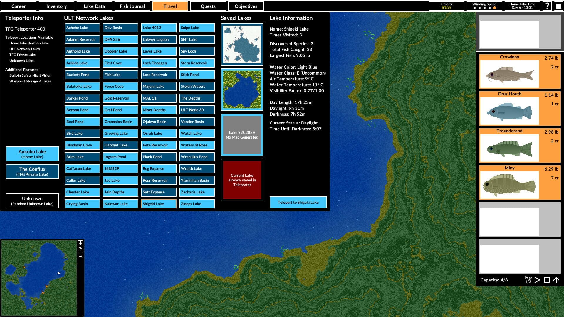 Intergalactic Fishing screenshot 1