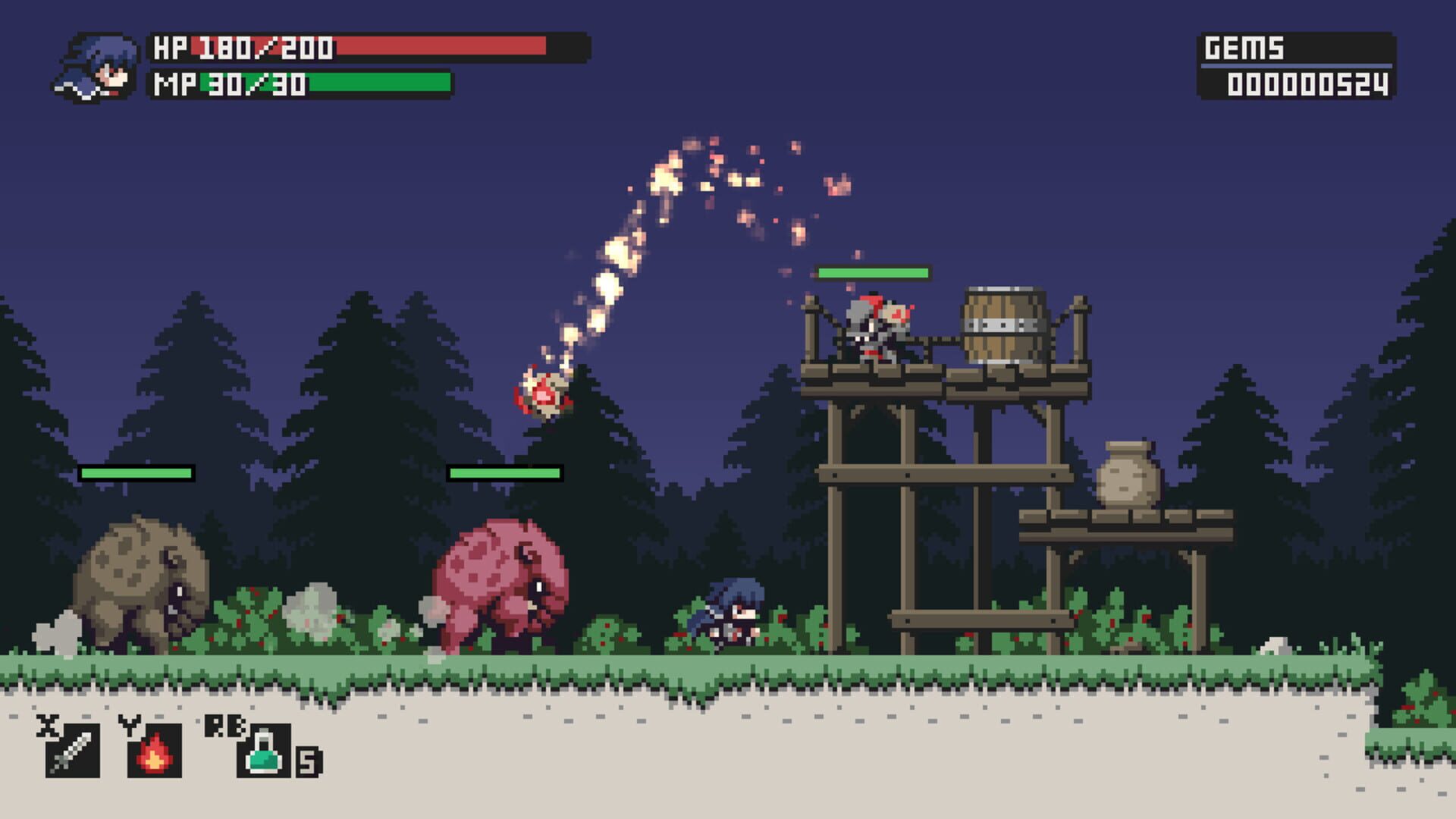Steel Sword Story screenshot 1