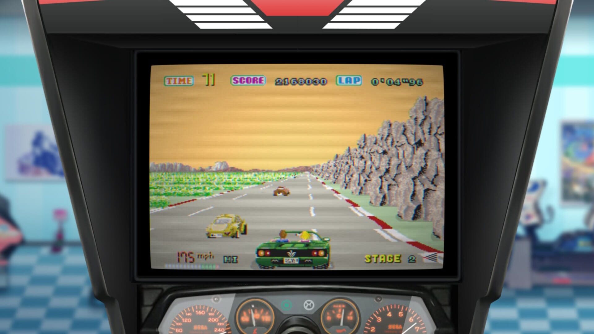 Sega Ages Out Run screenshot 1